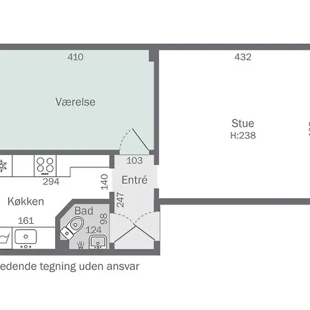 아파트 Close To Center Rodovre